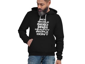 Healthy Drug Free Unisex hoodie