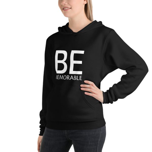 Be Memorable Unisex hoodie - Image 4