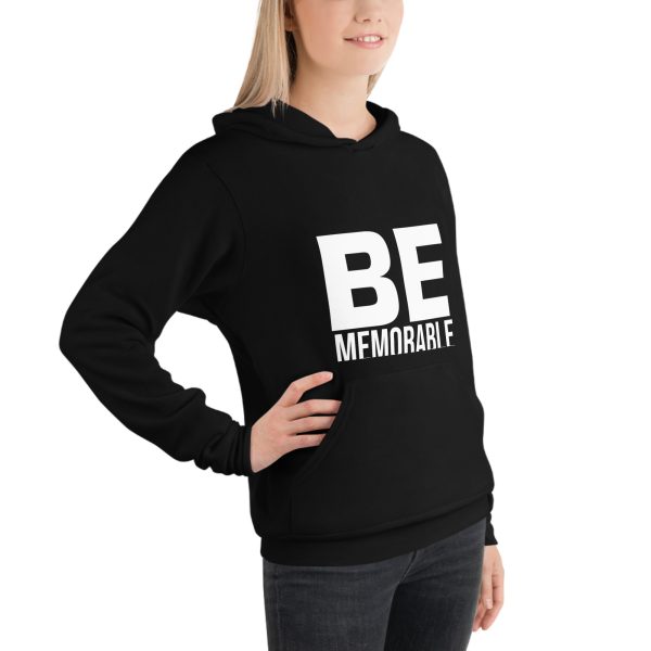 Be Memorable Unisex hoodie - Image 2